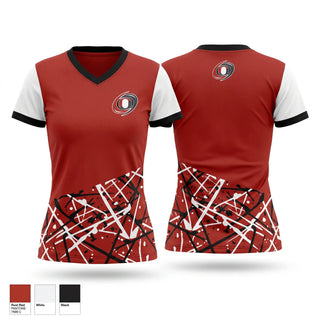 Womens Short Sleeve Vneck Shirt, Owyhee, Men's Lacrosse, Teamtime, Team time, sublimation, custom sports apparel, team uniforms, spirit wear, spiritwear, sports uniforms, custom shirts, team store, custom team store, fundraiser sports, apparel fundraiser