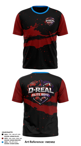 Short Sleeve Performance Shirt, D-real elite boyz, , Teamtime, Team time, sublimation, custom sports apparel, team uniforms, spirit wear, spiritwear, sports uniforms, custom shirts, team store, custom team store, fundraiser sports, apparel fundraiser