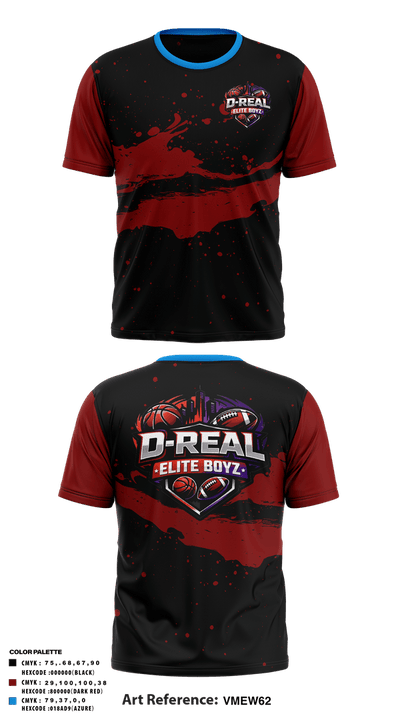 D-real elite boyz 47606971 Short Sleeve Performance Shirt - 1