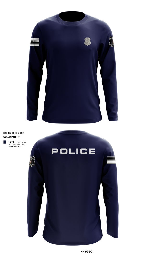 Long Sleeve Performance Shirt, RRPD, Police, Teamtime, Team time, sublimation, custom sports apparel, team uniforms, spirit wear, spiritwear, sports uniforms, custom shirts, team store, custom team store, fundraiser sports, apparel fundraiser