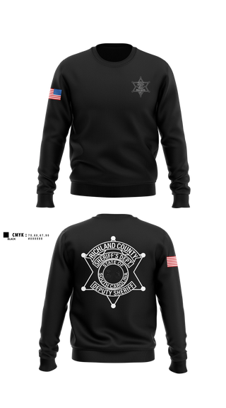Crew Neck Sweatshirt, RCSD, Police, Teamtime, Team time, sublimation, custom sports apparel, team uniforms, spirit wear, spiritwear, sports uniforms, custom shirts, team store, custom team store, fundraiser sports, apparel fundraiser