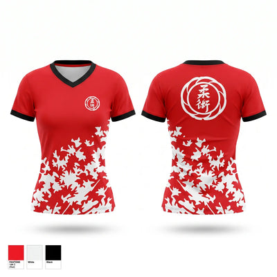 LongShot Martial Arts Women's Short Sleeve V-neck Shirt - 1