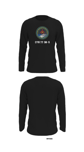 Long Sleeve Performance Shirt, Cvn 77 IM-5, Navy, Teamtime, Team time, sublimation, custom sports apparel, team uniforms, spirit wear, spiritwear, sports uniforms, custom shirts, team store, custom team store, fundraiser sports, apparel fundraiser