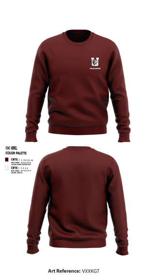 Crew Neck Sweatshirt, Uvalde Coyotes, Wrestling, Teamtime, Team time, sublimation, custom sports apparel, team uniforms, spirit wear, spiritwear, sports uniforms, custom shirts, team store, custom team store, fundraiser sports, apparel fundraiser