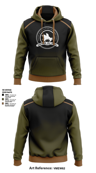 Saiyan Jiu Jitsu 20496924 Hoodie - 1