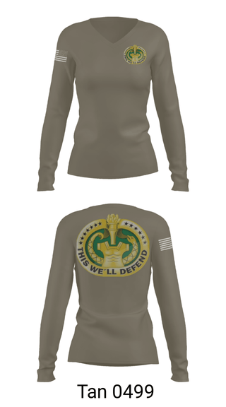 Women's Long Sleeve Vneck Shirt, DS Davis, , Teamtime, Team time, sublimation, custom sports apparel, team uniforms, spirit wear, spiritwear, sports uniforms, custom shirts, team store, custom team store, fundraiser sports, apparel fundraiser