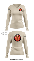 Rocky Ford Professional Firefighters Local 5497 65763835 Women's Long Sleeve V-neck Shirt - 102