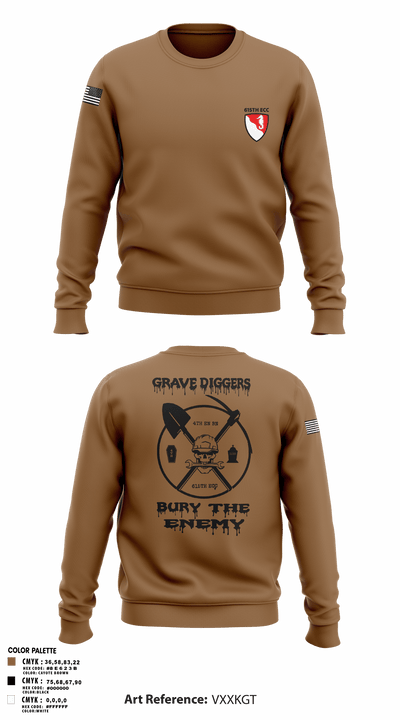 615TH ECC 10349105 Crew Neck Sweatshirt - 1