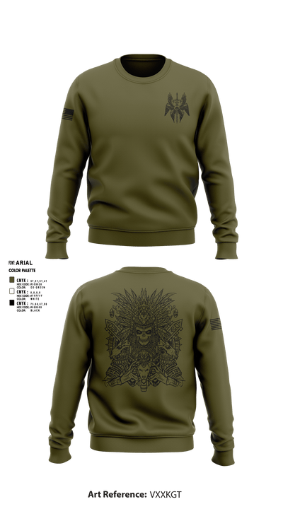 Wardogs 96790208 Crew Neck Sweatshirt - 2