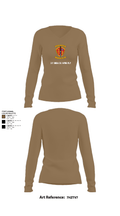 3/7 India Co. Wpns Plt 50459074 Women's Long Sleeve V-neck Shirt - 2