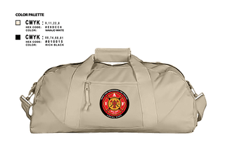 Duffle Bag, Rocky Ford Professional Firefighters Local 5497, Fire Department, Teamtime, Team time, sublimation, custom sports apparel, team uniforms, spirit wear, spiritwear, sports uniforms, custom shirts, team store, custom team store, fundraiser sports, apparel fundraiser
