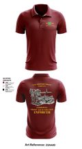 21ST MILITARY POLICE COMPANY (AIRBORNE) 69351139 Short Sleeve Performance Polo - 31