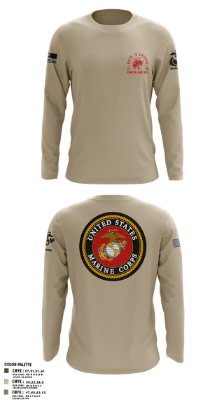 Long Sleeve Performance Shirt, Zulu 109, Marines, Teamtime, Team time, sublimation, custom sports apparel, team uniforms, spirit wear, spiritwear, sports uniforms, custom shirts, team store, custom team store, fundraiser sports, apparel fundraiser