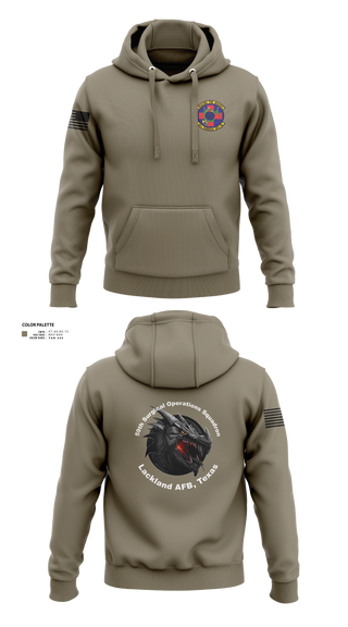Hoodie, 59th Surgical Operations Squadron, Air Force, Teamtime, Team time, sublimation, custom sports apparel, team uniforms, spirit wear, spiritwear, sports uniforms, custom shirts, team store, custom team store, fundraiser sports, apparel fundraiser