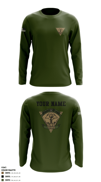 Ghost Frogs 23305711 Long Sleeve Performance Shirt - 7