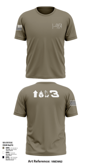 Short Sleeve Performance Shirt, 1-9 FA, Army, Teamtime, Team time, sublimation, custom sports apparel, team uniforms, spirit wear, spiritwear, sports uniforms, custom shirts, team store, custom team store, fundraiser sports, apparel fundraiser