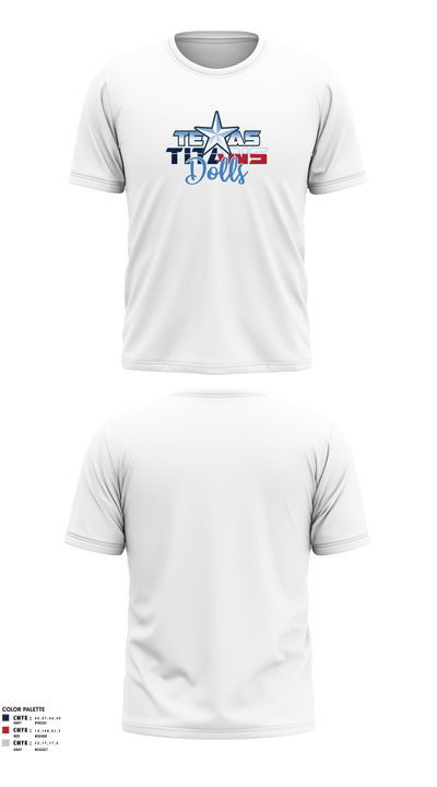Texas Titans Youth Football 17189264 Short Sleeve Performance Shirt - 17