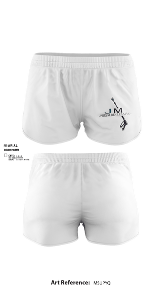 Women's Shorts, JM Pressure CleaningJM Pressure Cleaning, , Teamtime, Team time, sublimation, custom sports apparel, team uniforms, spirit wear, spiritwear, sports uniforms, custom shirts, team store, custom team store, fundraiser sports, apparel fundraiser