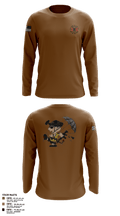 3rd Platoon, CCo, 1-508th PIR 77513198 Long Sleeve Performance Polo - 2