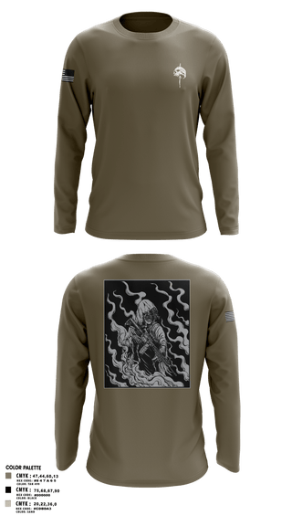 Long Sleeve Performance Shirt, The Tac Shack, Police, Teamtime, Team time, sublimation, custom sports apparel, team uniforms, spirit wear, spiritwear, sports uniforms, custom shirts, team store, custom team store, fundraiser sports, apparel fundraiser