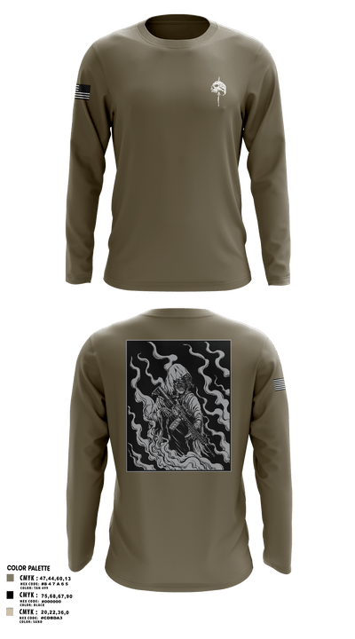 The Tac Shack 41305083 Long Sleeve Performance Shirt - 1