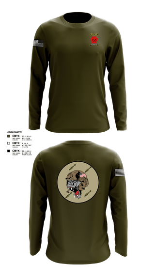 Long Sleeve Performance Shirt, Aco 1-111th secfor1-111 MTR renew, National Guard, Teamtime, Team time, sublimation, custom sports apparel, team uniforms, spirit wear, spiritwear, sports uniforms, custom shirts, team store, custom team store, fundraiser sports, apparel fundraiser