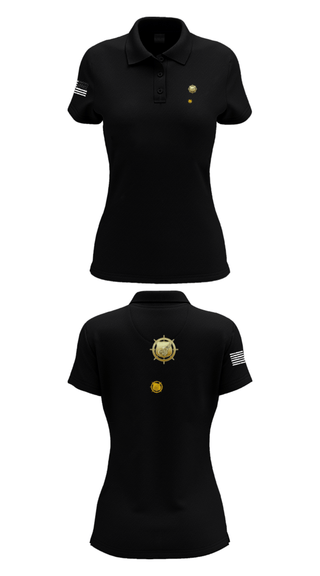 Women's Short Sleeve Performance Polo, 383rd MCT, Army, Teamtime, Team time, sublimation, custom sports apparel, team uniforms, spirit wear, spiritwear, sports uniforms, custom shirts, team store, custom team store, fundraiser sports, apparel fundraiser