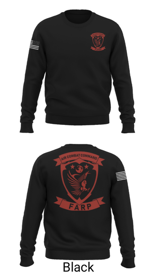 Crew Neck Sweatshirt, FARP, Air Force, Teamtime, Team time, sublimation, custom sports apparel, team uniforms, spirit wear, spiritwear, sports uniforms, custom shirts, team store, custom team store, fundraiser sports, apparel fundraiser