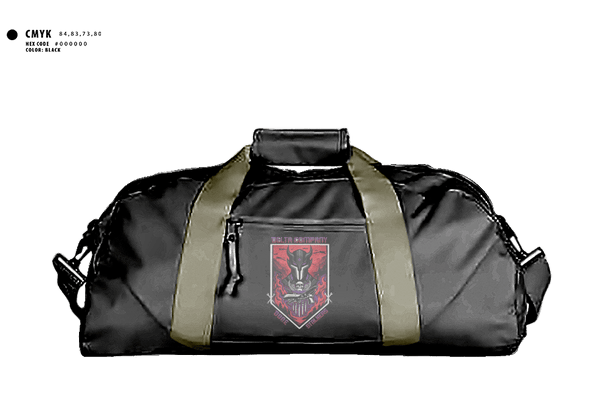 Duffle Bag, D Co 2-13th AVN REGT, Army, Teamtime, Team time, sublimation, custom sports apparel, team uniforms, spirit wear, spiritwear, sports uniforms, custom shirts, team store, custom team store, fundraiser sports, apparel fundraiser