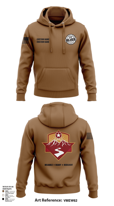 Fort Bliss DENTAC 45605501 Hoodie - 30