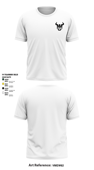 New Milford Bulls Football And Cheerleading 19489077 Short Sleeve Performance Shirt - 32