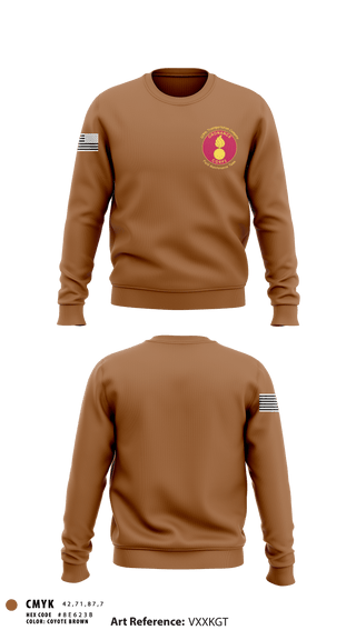 Crew Neck Sweatshirt, 129th Heavy Transport Company129 TC CO, Army, Teamtime, Team time, sublimation, custom sports apparel, team uniforms, spirit wear, spiritwear, sports uniforms, custom shirts, team store, custom team store, fundraiser sports, apparel fundraiser