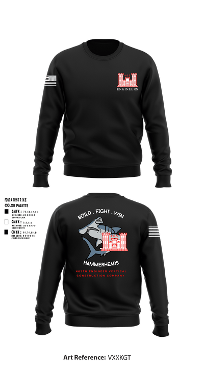 465 EVCC 45637531 Crew Neck Sweatshirt - 1