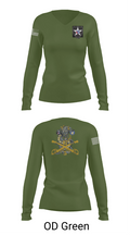 5-17 68237132 Women's Long Sleeve V-neck Shirt - 57