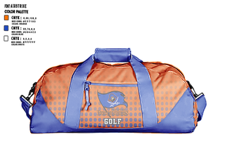Duffle Bag, Branford Buccaneers, Golf, Teamtime, Team time, sublimation, custom sports apparel, team uniforms, spirit wear, spiritwear, sports uniforms, custom shirts, team store, custom team store, fundraiser sports, apparel fundraiser
