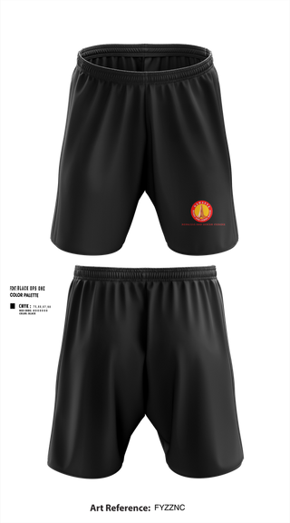 Athletic Shorts With Pockets, Namaste MoMo and Curry House, , Teamtime, Team time, sublimation, custom sports apparel, team uniforms, spirit wear, spiritwear, sports uniforms, custom shirts, team store, custom team store, fundraiser sports, apparel fundraiser