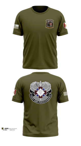 Old School Cotton Feel Shirt, 528th MED DET COSC, Army, Teamtime, Team time, sublimation, custom sports apparel, team uniforms, spirit wear, spiritwear, sports uniforms, custom shirts, team store, custom team store, fundraiser sports, apparel fundraiser
