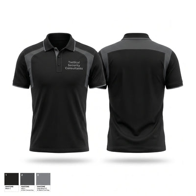 Tactical Security Consultants Short Sleeve Performance Polo - 1