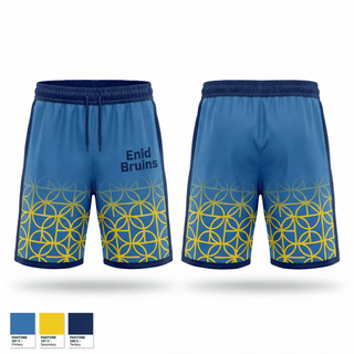 Athletic Shorts With Pockets, Enid Bruins, Softball, Teamtime, Team time, sublimation, custom sports apparel, team uniforms, spirit wear, spiritwear, sports uniforms, custom shirts, team store, custom team store, fundraiser sports, apparel fundraiser