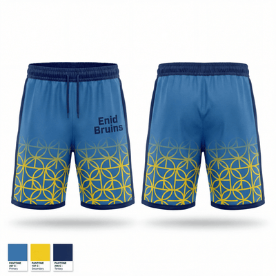 Enid Bruins 70008153 Athletic Shorts With Pockets - 1