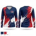 Oklahoma Tribe 2018 82719132 Women's Long Sleeve V-neck Shirt - 1