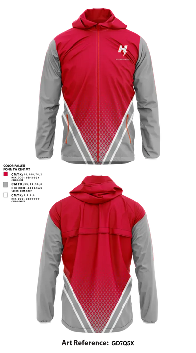 Flashes  Windbreaker - 1