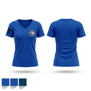 Womens Short Sleeve Vneck Shirt, 189 AMXS, National Guard, Teamtime, Team time, sublimation, custom sports apparel, team uniforms, spirit wear, spiritwear, sports uniforms, custom shirts, team store, custom team store, fundraiser sports, apparel fundraiser