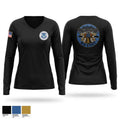 TSA K9 Women's Long Sleeve V-neck Shirt - 1