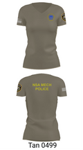 NSA Mechanicsburg 84971329 Women's Short Sleeve V-neck Shirt - 65