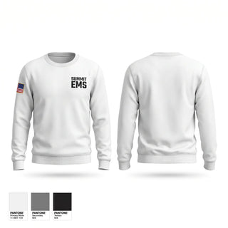 Crew Neck Sweatshirt, Summit EMS, EMS/EMT, Teamtime, Team time, sublimation, custom sports apparel, team uniforms, spirit wear, spiritwear, sports uniforms, custom shirts, team store, custom team store, fundraiser sports, apparel fundraiser