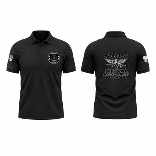 Short Sleeve Performance Polo, Essex County Sheriff’s Office Tactical Response Team, Police, Teamtime, Team time, sublimation, custom sports apparel, team uniforms, spirit wear, spiritwear, sports uniforms, custom shirts, team store, custom team store, fundraiser sports, apparel fundraiser