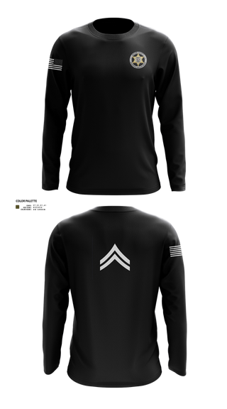 Long Sleeve Performance Shirt, Wayne County Sheriff’s Department, Police, Teamtime, Team time, sublimation, custom sports apparel, team uniforms, spirit wear, spiritwear, sports uniforms, custom shirts, team store, custom team store, fundraiser sports, apparel fundraiser