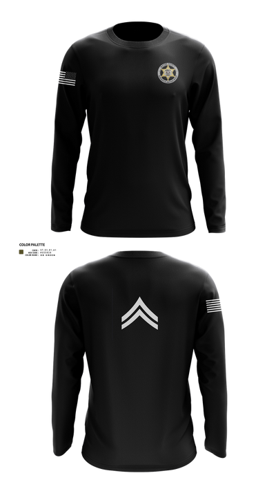 Wayne County Sheriff’s Department 8145507 Long Sleeve Performance Shirt 3