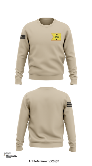 Crew Neck Sweatshirt, E1-81 AR BDE, , Teamtime, Team time, sublimation, custom sports apparel, team uniforms, spirit wear, spiritwear, sports uniforms, custom shirts, team store, custom team store, fundraiser sports, apparel fundraiser
